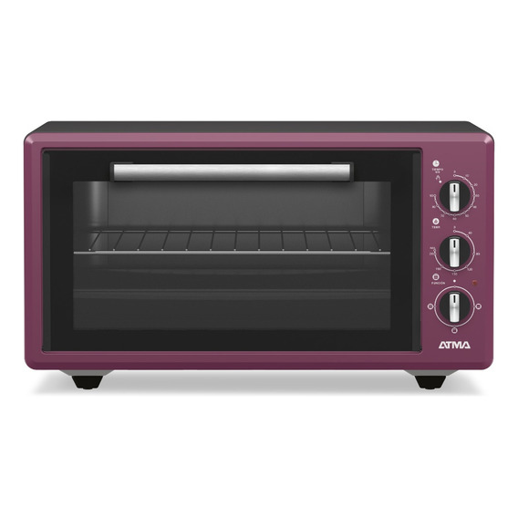 Horno Grill Atma 94hgad4523pi Eléctrico 45l 1400w En Violeta