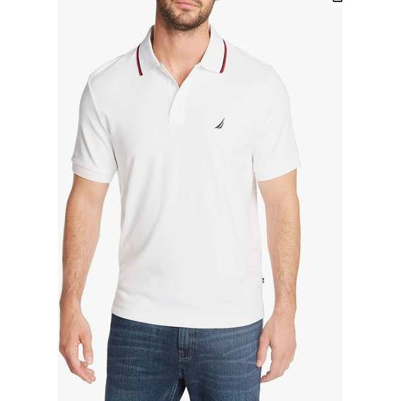 Camiseta Polo Nautica Suave Hombre