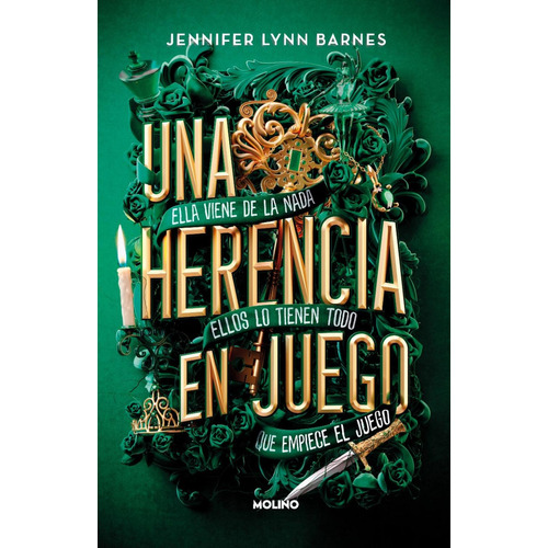 Una Herencia En Juego. Jennifer Lynn Barnes. Editorial Molino En Español. Tapa Blanda