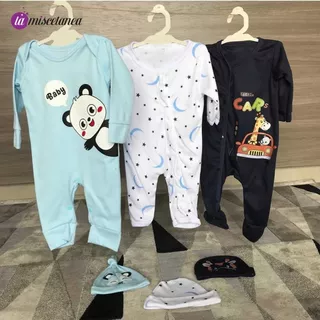 Set De Pijamas Con Gorritos Para Bebés - Niños