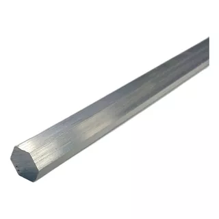 Barra Vergalhão Sextavado Alumínio 3/8' (9,53mm) X 50cm