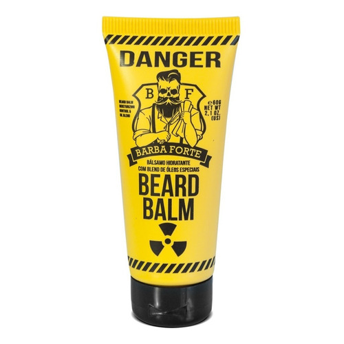 Beard Balm Danger Bálsamo Hidratante Barba Forte 170 Gr