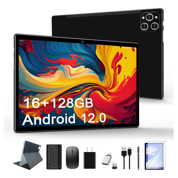 Tablet 128gb+16gb Android Pad 5g Wifi 10.1 Tablet Octa-core