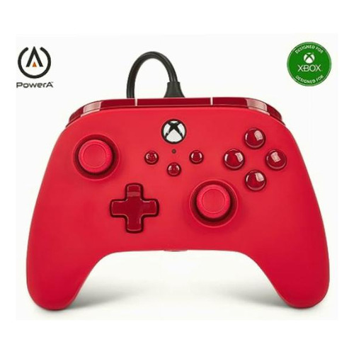 Powera Advantage Wired Controller For Xbox Series X|s Red