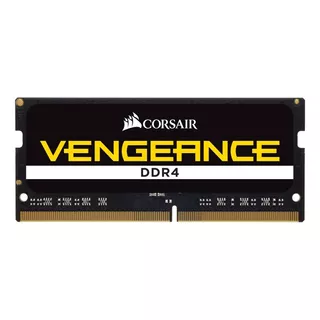 Memoria Ram Vengeance Gamer Color Negro 8gb 1 Corsair Cmsx8gx4m1a2400c16