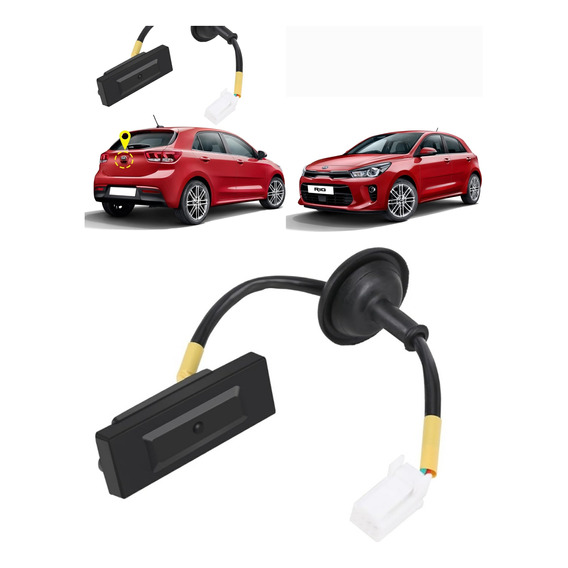 Boton Electrico Apertura Baul Trasero Kia Rio 2012-17/ Imp/d