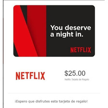 Tarjeta Regalo Netflix Inmediata Gift Card De $100 Película