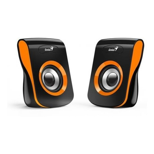 Parlantes Genius Sp-q180 Usb Naranja