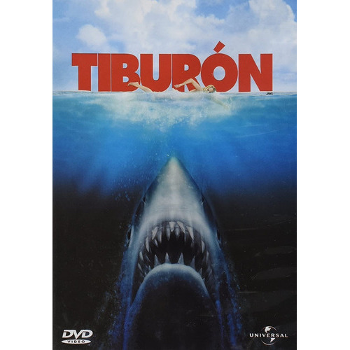 Tiburón (1975) Dvd Steven Spielberg Película Nuevo