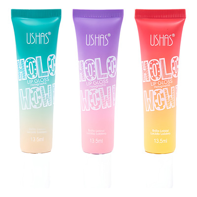 Brillo Labial Holografico Lip Gloss Flamenco Original Wow!