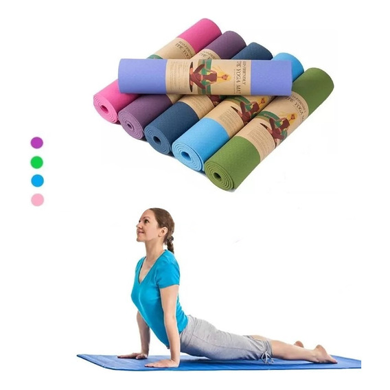 Yoga Mat Ecofriendly 6mm Colchoneta Yoga Mat  