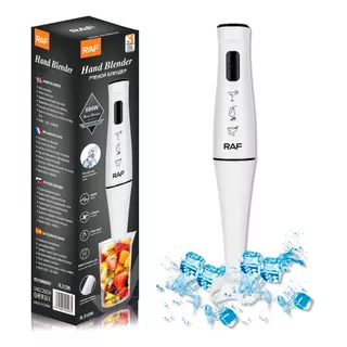 Minipimer Stick Mixer Raf  R312w Hand Blender 800w Color Blanco