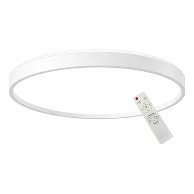 Aplique Plafón Led Orion Blanco 39cm Con Control Remoto Ld Blanco Interior