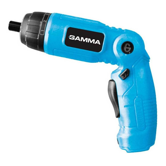 Atornillador Inalambrico Gamma 3,6v Ionlitio C/torque G12104 Color Azul Frecuencia 50 MHz