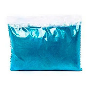 Paquete De Escarcha Color Azul Celeste 1 Libra 