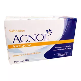 Sabonete Acnol Antiacne Previne Cravos E Espinhas 80g