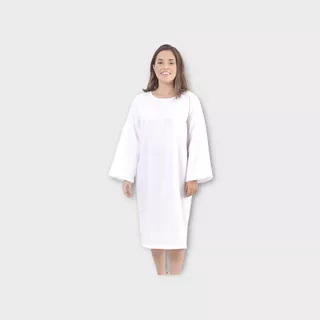 Kit 5 Bata Pastoral Para Batismo