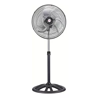 Ventilador De Pedestal Pie Mytek 3397 18 Pulgadas Metálico Cantidad De Aspas 3 Color De La Estructura Negro Color De Las Aspas Gris Diámetro 457 Cm Frecuencia 60hz Material De Las Aspas Metal