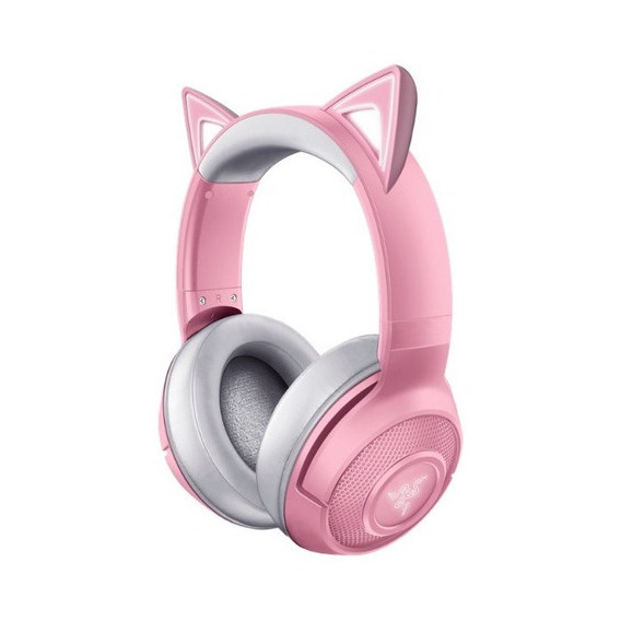 Audífono C/mic. Razer Kraken Kitty Bluetooth Chroma Quartz Color Rosa Color De La Luz Chroma Rgb