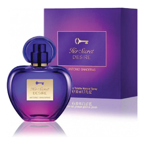 Perfume Banderas Her Secret Desire EDT 50 ml para mujer