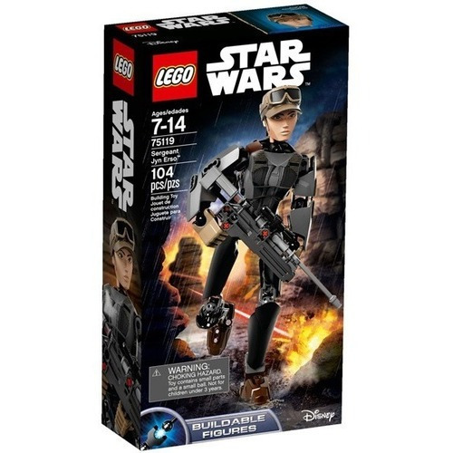 Lego Star Wars Jyn Erso Sgt Figura - 75119 - 104 Pz
