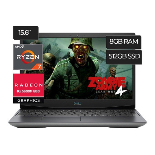 Dell Inspiron G5 5505 Gaming Ryzen 7 Rx5600 16gb 512ssd W11