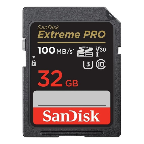 Tarjeta de memoria SanDisk SDSDXXG-032G-GN4IN  Extreme Pro 32GB