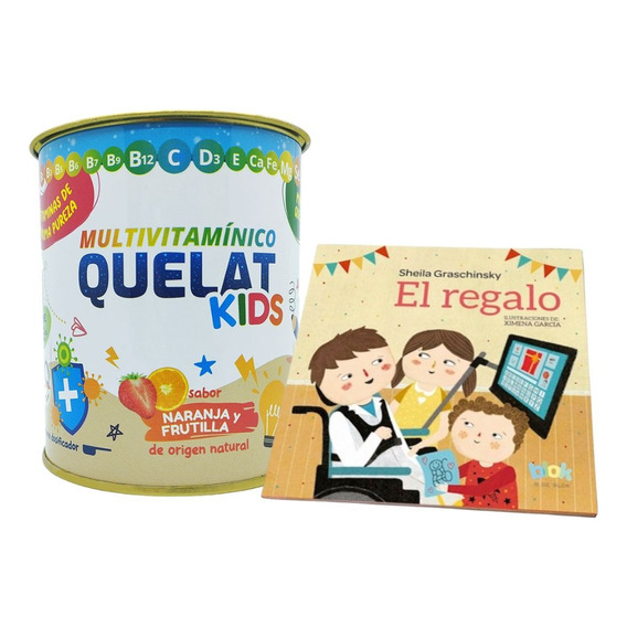 Quelat Kids Multivitamínico + Libro El Regalo Super Oferta