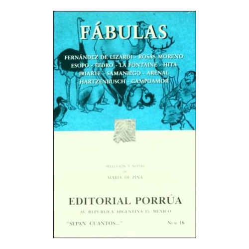 Fabulas - Varios Autores - Editorial Porrua - #w