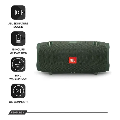 Alto-falantes Bluetooth Sem Fio Portáteis Jbl Xtreme 2 (par