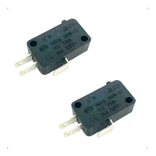 2x Micro Chave Interruptor Da Porta Microondas Electrolux