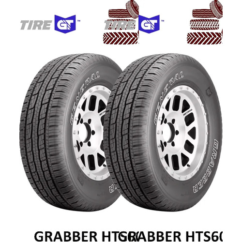 Kit de 2 llantas General Tire Grabber HTS LT 245/75R17 121/118 S