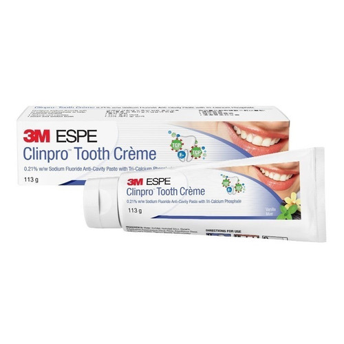 Clinpro Tooth Creme 3m Espe 113 Grs 0.21% Naf (950 Ppm) Tcp
