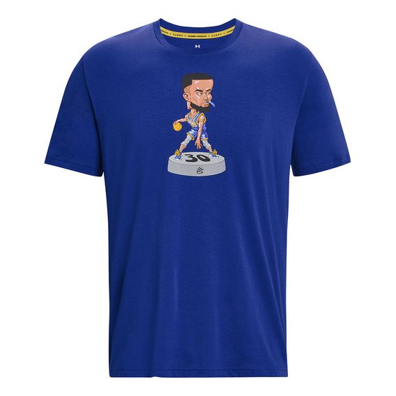 Remera Under Armour Curry Bobble Head Ss Para Hombre