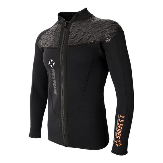 Men's 3mm Dive Jacket, Neoprene Blouse, Sur