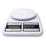 Tercera imagen para búsqueda de balanza gramera de cocina digital electronic sf 400 pesa hasta 10kg blanca