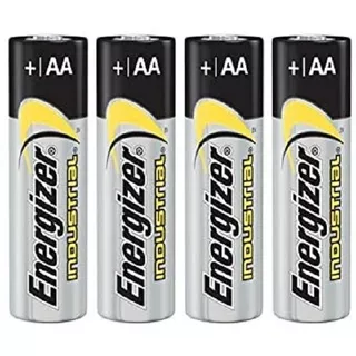 Energizer Batería Alcalina Industrial 1,5 V, Tamaño Aa 4 Pz