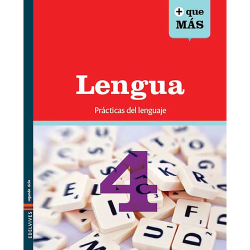 Lengua 4 - Mas Que Mas - Edelvives