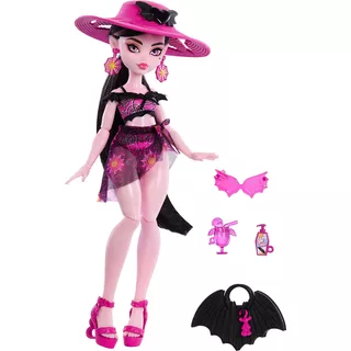 Monster High Scare-adise Island Draculaura Muñeca Con Traj