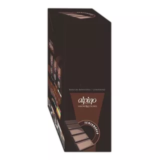 Chocolate Alpino Lodiser Tableta Por 3 Kg Baño De Reposteria