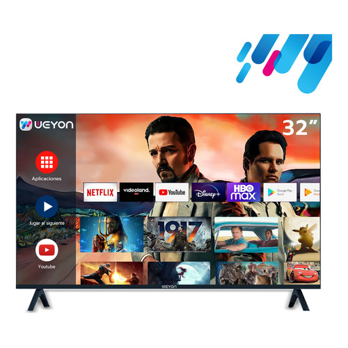 Smart TV Pantalla 32 Pulgadas Weyon Android TV LED HD 32WDSNMX 110V/240V
