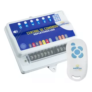 Central De Comando Com Timer Para Refletor Led Piscina Brustec