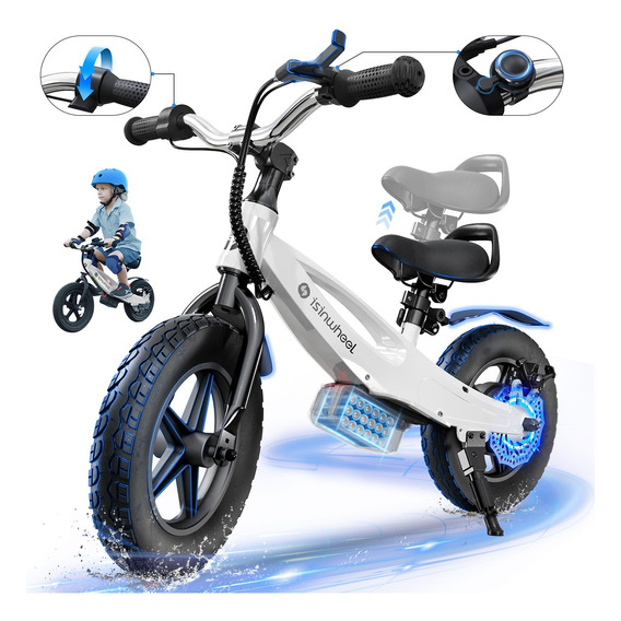 Eléctrica Bicicleta De Equilibrio 150w 10km/h Para Niños 