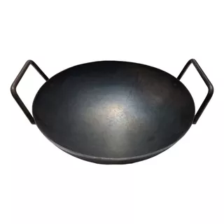 Wok Paila Industrial En Hierro 36 Cm