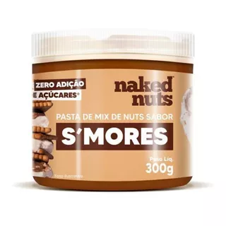 Pasta De Mix De Nuts Smores Marshmallow Naked Nuts Limitado