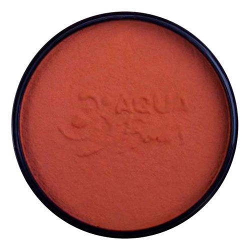 Maquillaje Profesional Mate 40gr Pinta Caritas Aqua Bonds Sombra Rojo Bajo