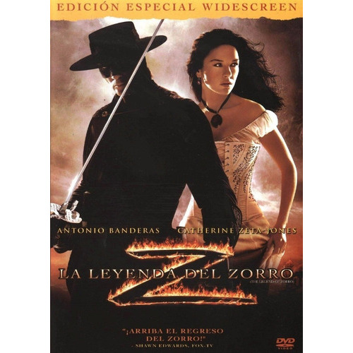 La Leyenda Del Zorro Antonio Banderas Dvd