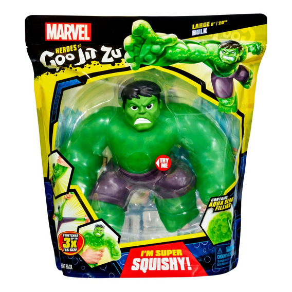 Goo Jit Zu Héroe Marvel De Lujo Hulk 12 