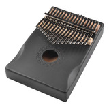 Piano De Pulgar  Kit Kalimba Negro Teclas De Metal Mineral