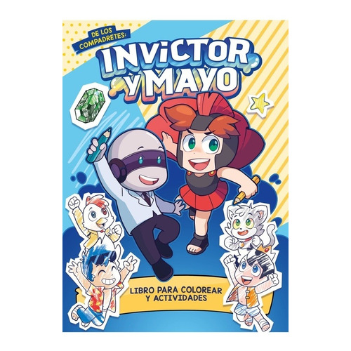 Invictor Y Mayo. Libro Para Colorear Y A - Invictor Y Mayo